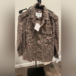 NWT Pistola Leopard jacket